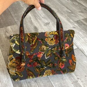 Vintage Carpet Tapestry Purse
